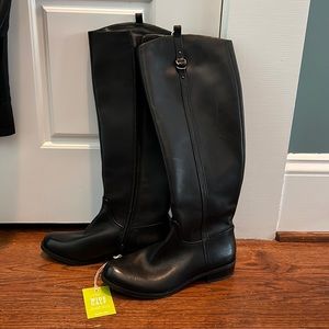 Gianni Bini Leather Boots- NEW